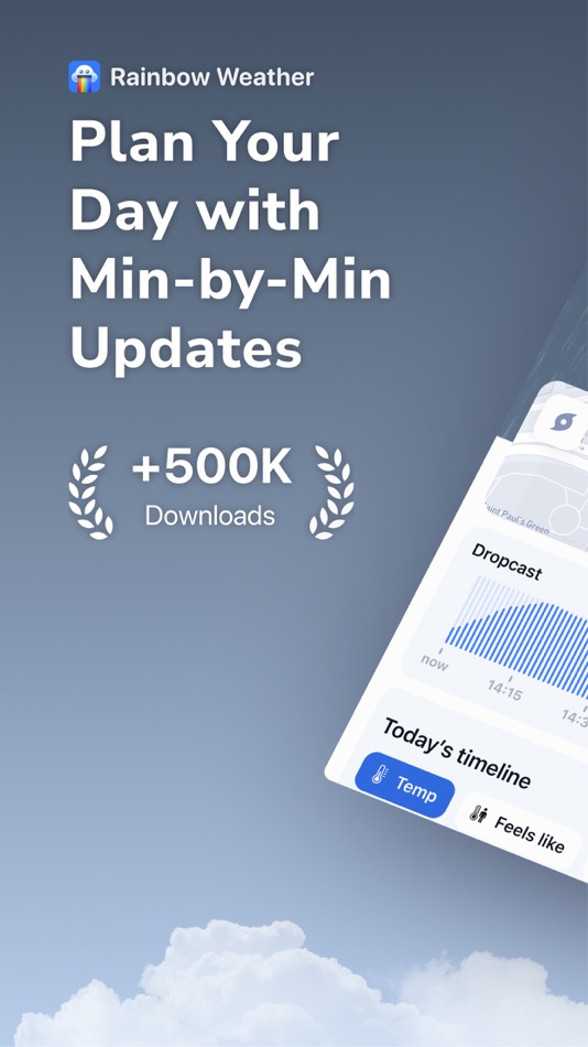 #1. Rainbow AI: Weather Radar (iOS) 게시자: Weather Forecast Technologies