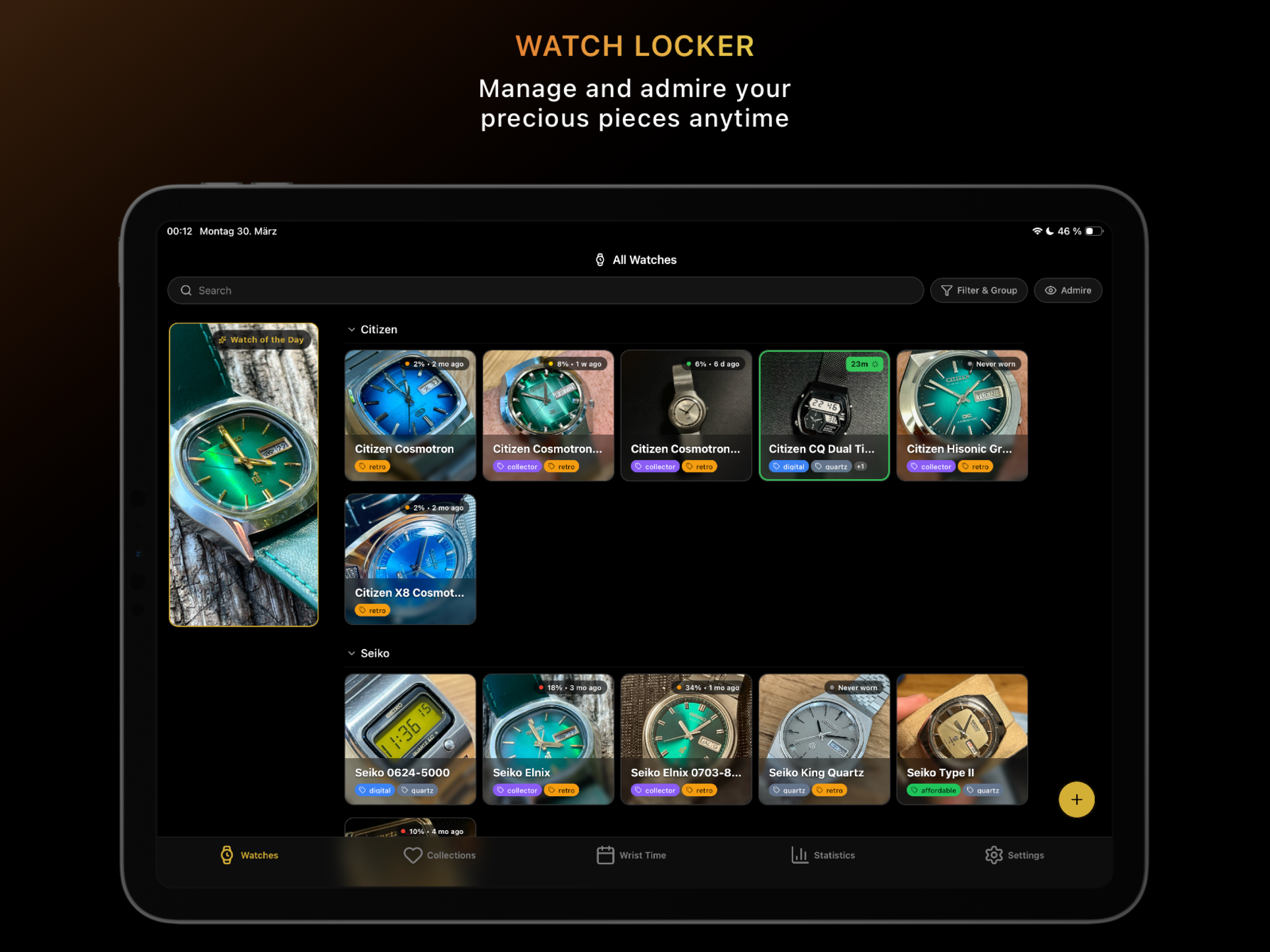 ChronoVault: Watch Manager screenshot 8