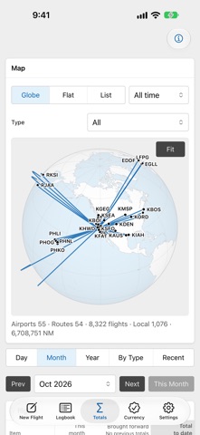 Legbook: Pilot Logbook screenshot 5