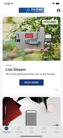 Five Rivers Church app screenshot 2