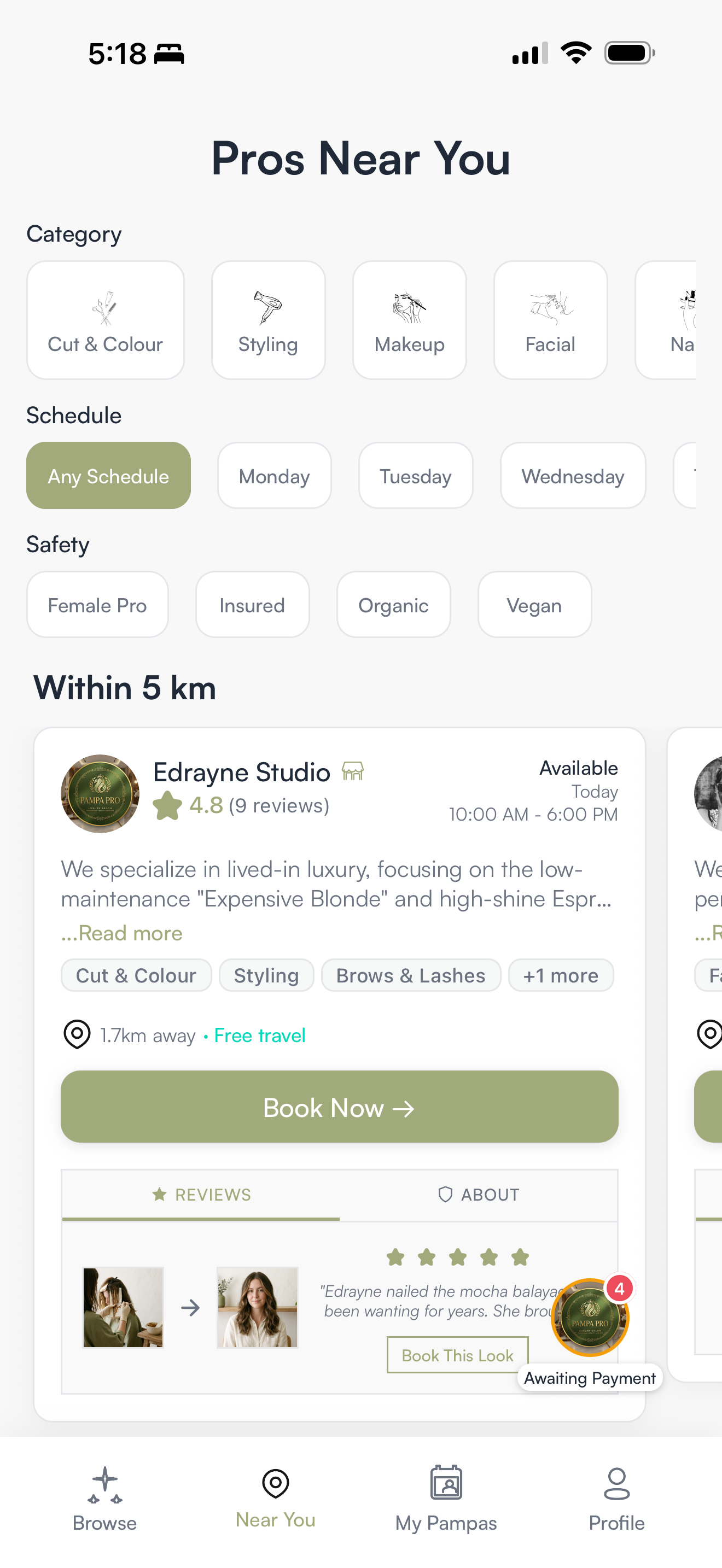 Pampa - Beauty & Wellness screenshot 4