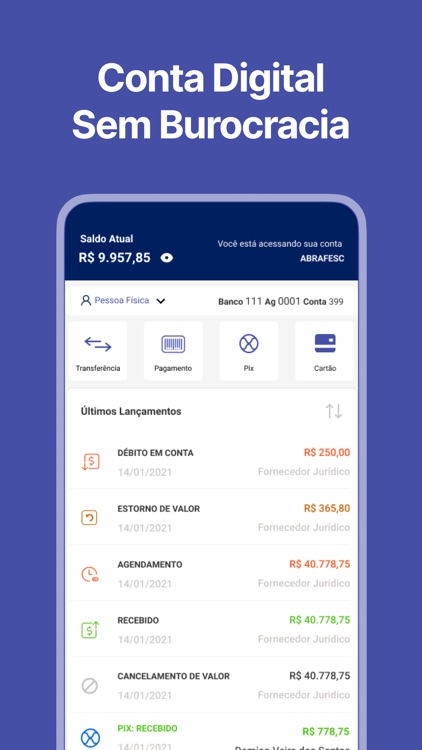 ABRAFESC – BANCO DE NEGOCIOS