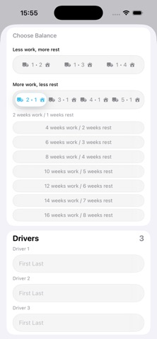 iDrive Truck iPhone screenshot