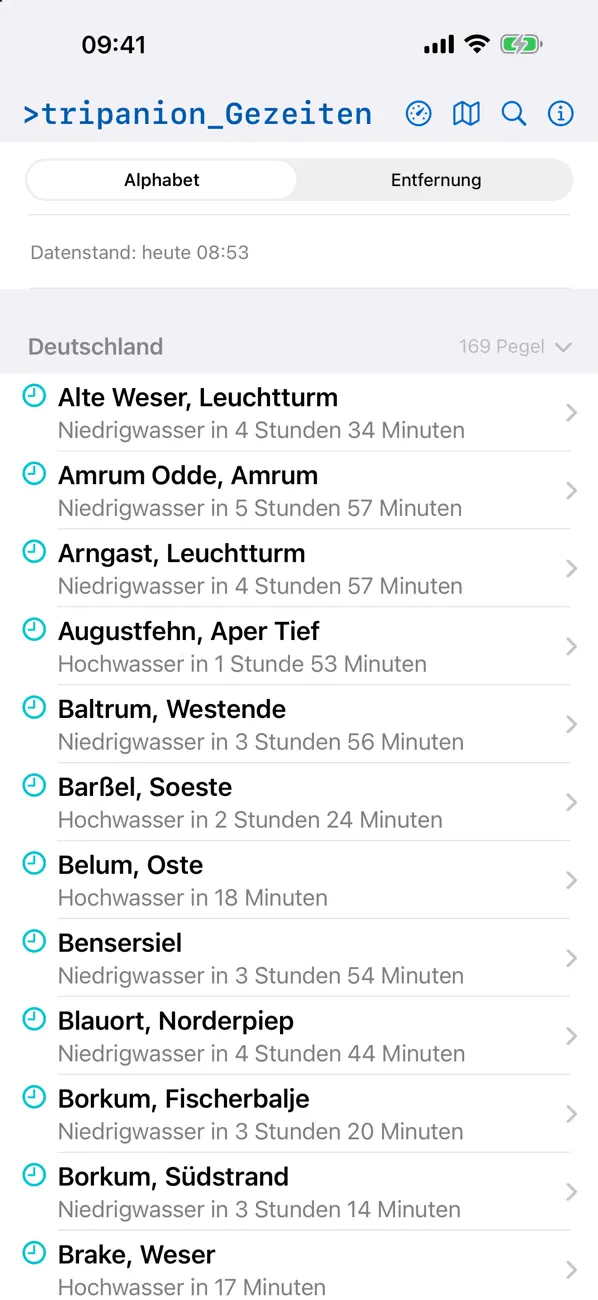 Screenshot #2 pour Gezeiten