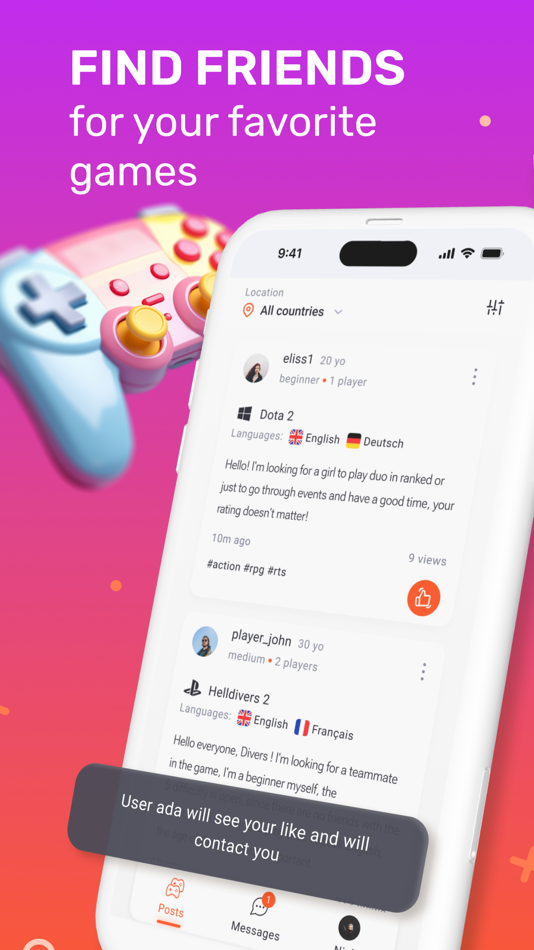 #1. Go-Go: Friends & Games (iOS) 由: Aliaksei Petrusevich