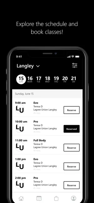 Lagree Union screenshot 3