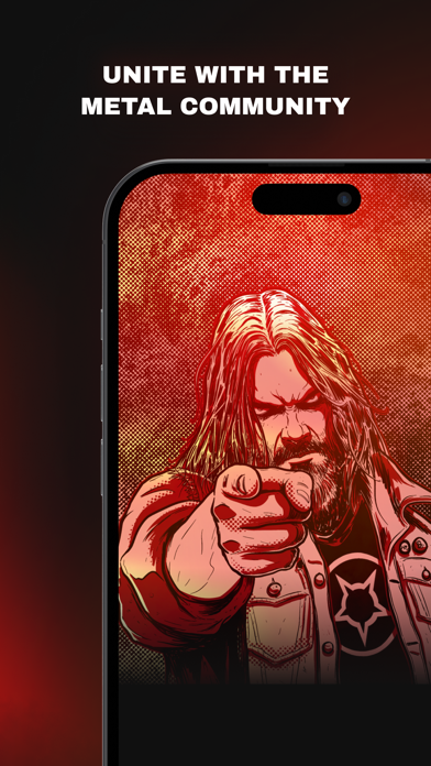 ORE.FM: Underground Metal iPhone screenshot 7 - Music app