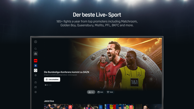‎DAZN Sport Live Stream Screenshot