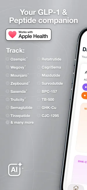 Shotlee: GLP-1 Weight Tracker screenshot 1