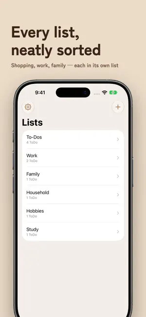 Marron ToDo screenshot 3