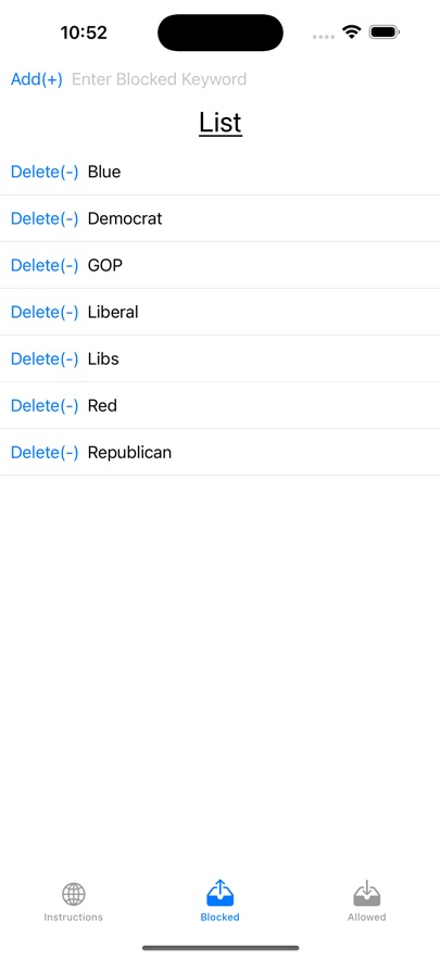 Filtrob Message Filter
