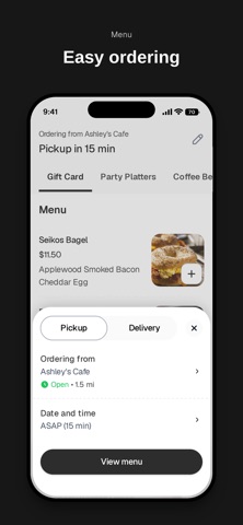 Ashley's Cafe iPhone screenshot
