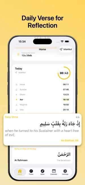 Niyet: Prayer Times & Qibla screenshot 3
