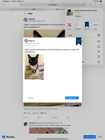 SkyMarks iPad screenshot