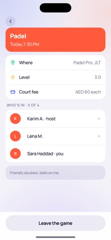 HUDDLE Dubai screenshot 3