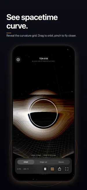 Black Hole Simulator: TON 618 screenshot 4