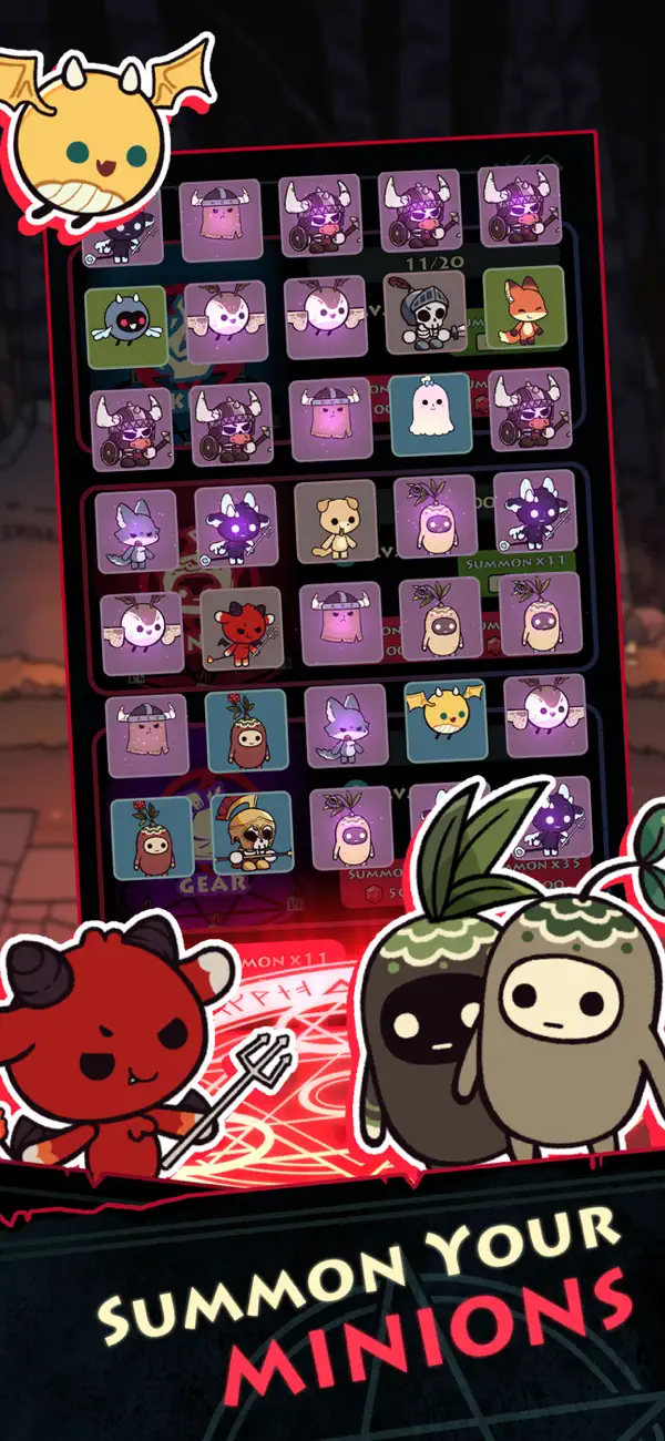Idle Goat Summoner iOS Mod IPA screenshot 4 - iOS game interface