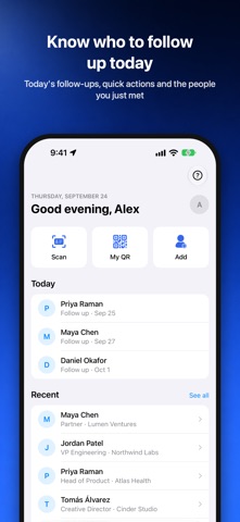 MeetStack: Business Card Scan Screenshot 1 of 7