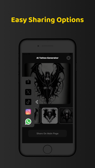 AI Tattoo Studio - InkCraft Screenshot