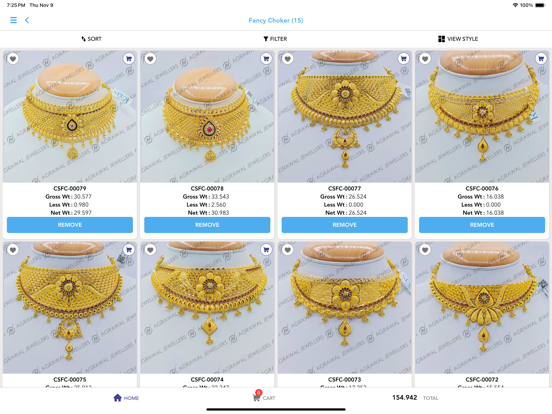 Agrawal Jewellers-Delhi iPad screenshot