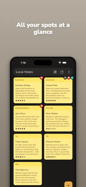 Local Notes: Map Your Memories screenshot 3