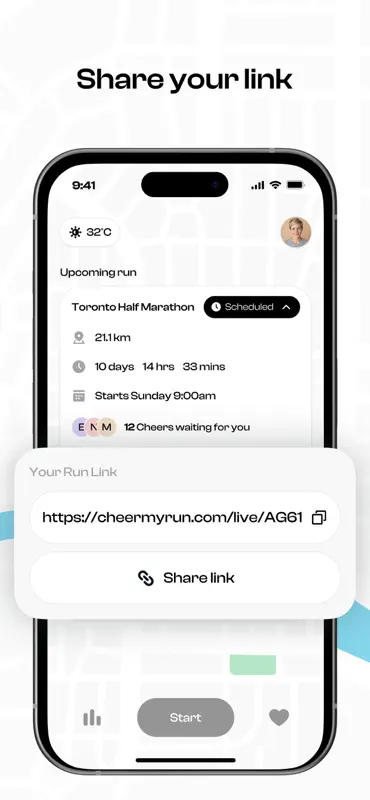 CheerMyRun: Race Day Tracker screenshot 3 of 6