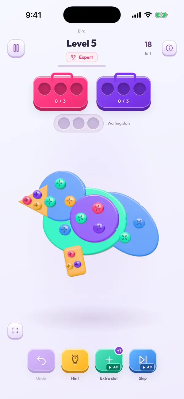 ScrewBloom - 3D Puzzle 游戏截图