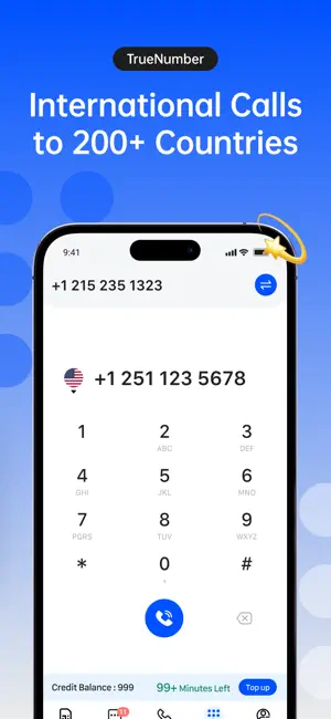 TrueNumber:Second Phone Number screenshot 3