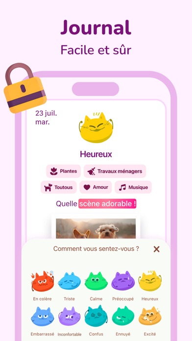 Screenshot #2 pour Stress Moniteur - Moodpress