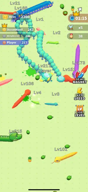 Snake Brawl screenshot 4
