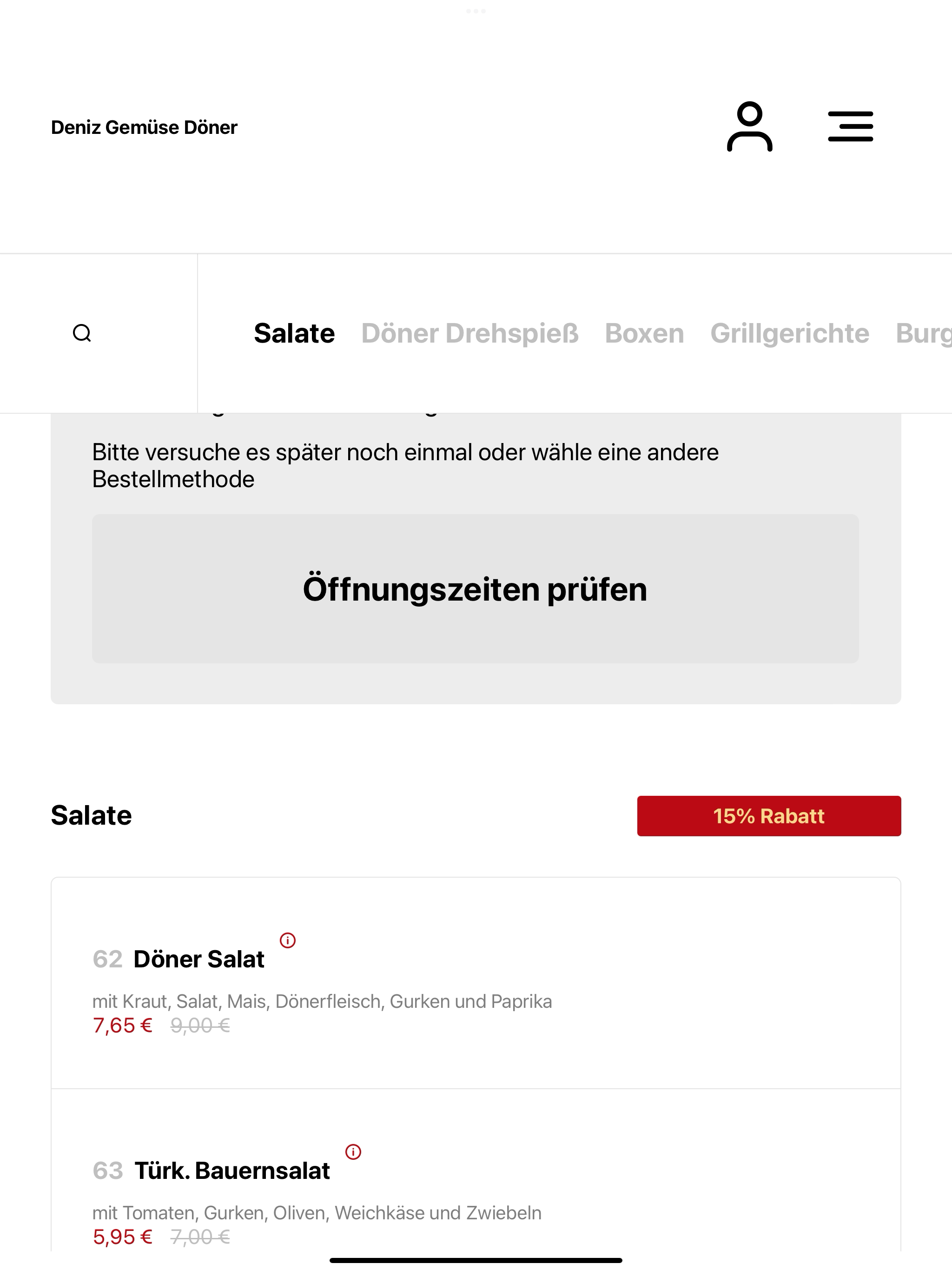 Deniz Gemüse Döner