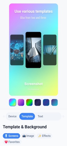 Screenshot App Mockups Screenshot 1 of 5