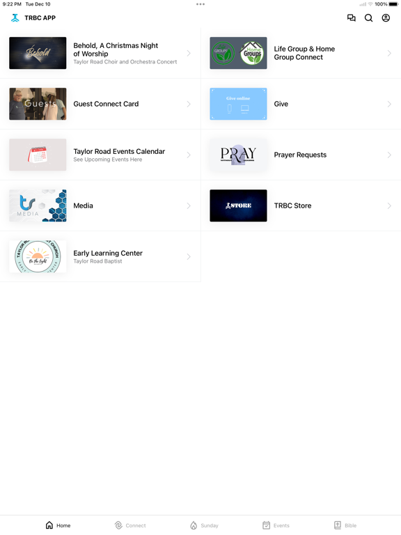 Screenshot #4 pour Taylor Road Baptist Church