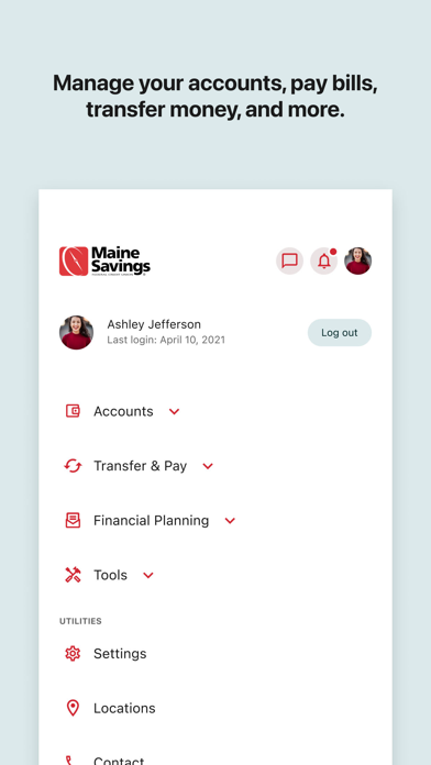 Maine Savings Screenshot
