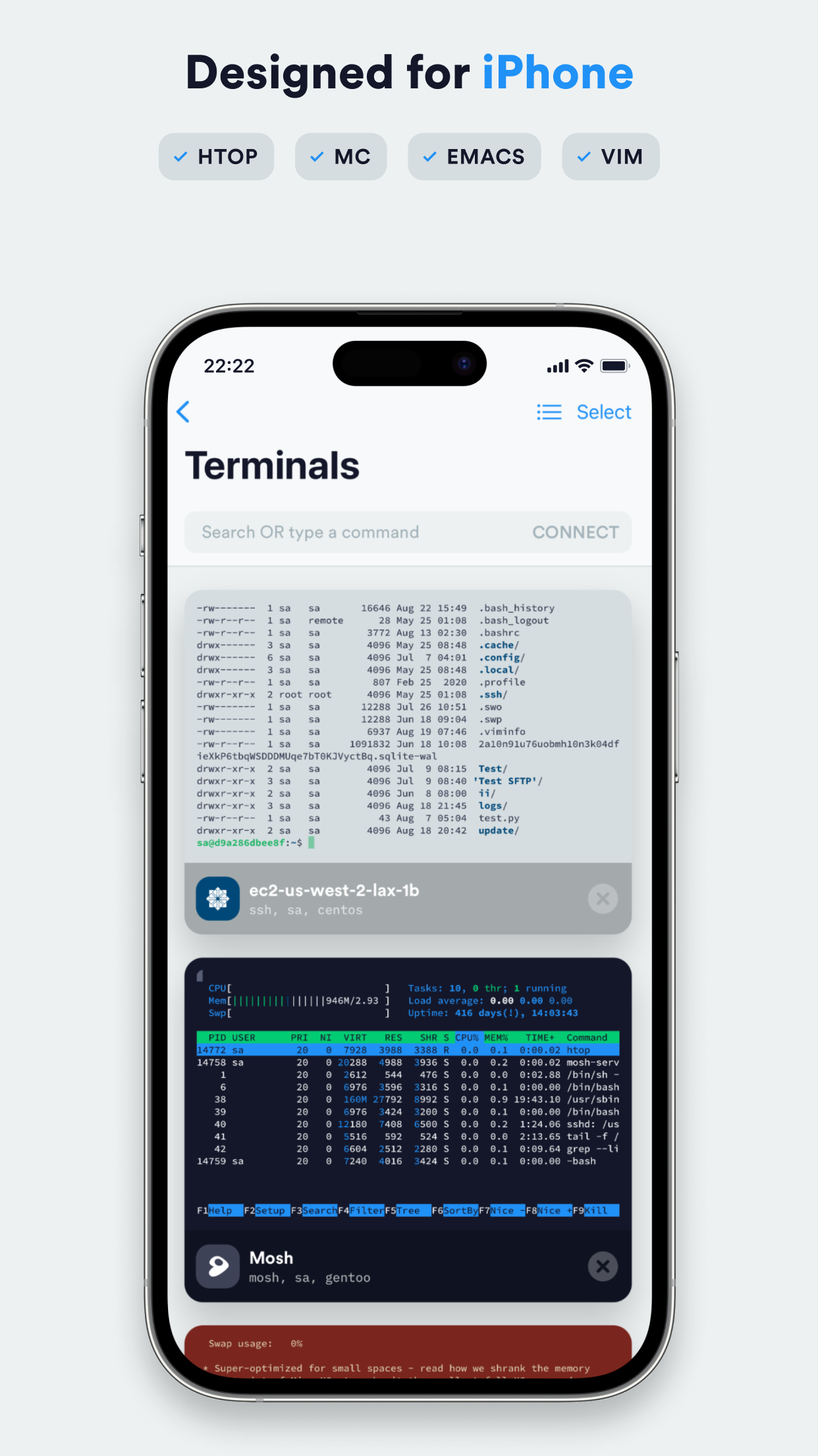 Termius - Modern SSH Client screenshot 2
