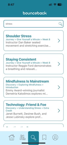 Bounceback for Educators Screenshot 11 of 12