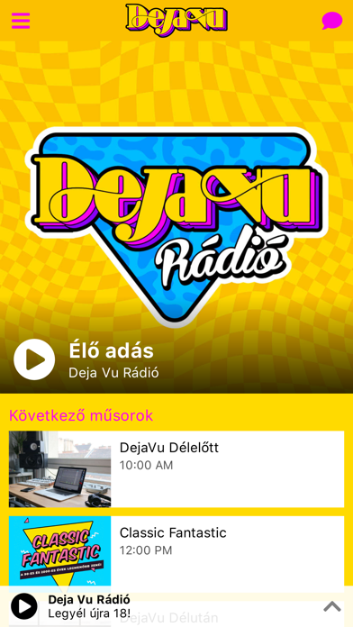 Deja Vu Fesztivál Screenshot