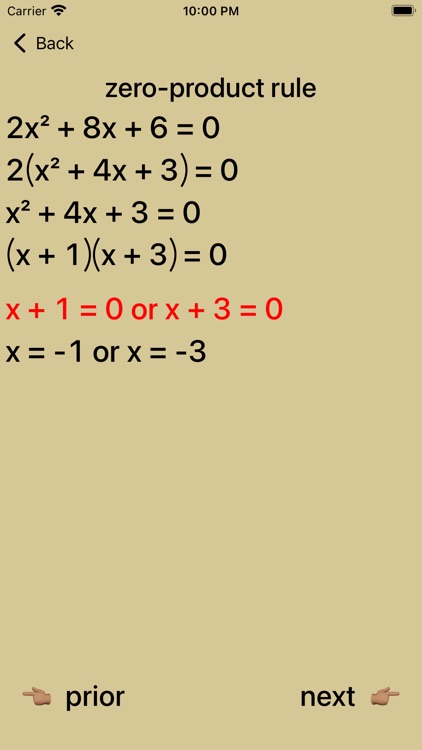 Quadratic Equations screenshot-8