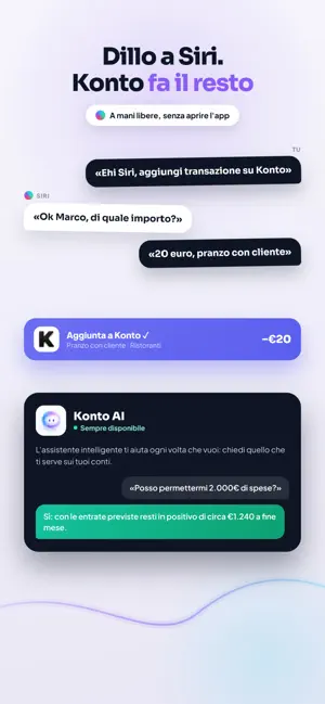Konto: budget e partita IVA screenshot 4