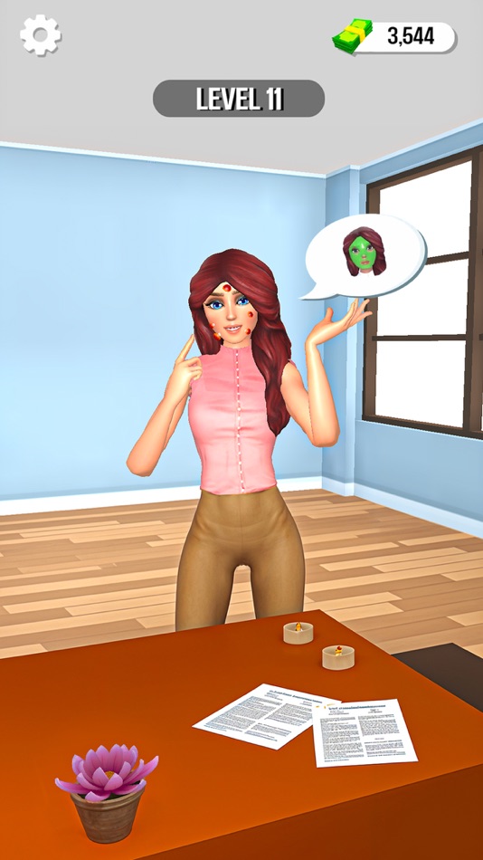 #5. DIY Face Mask ASMR Game (iOS) By: Awon Haider Naqvi