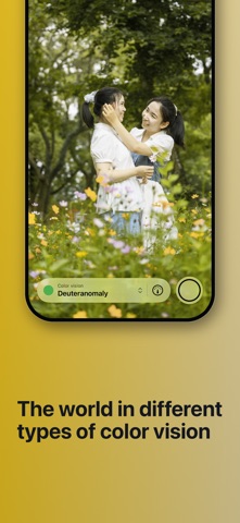 Percevia: Colorblind Simulator iPhone screenshot