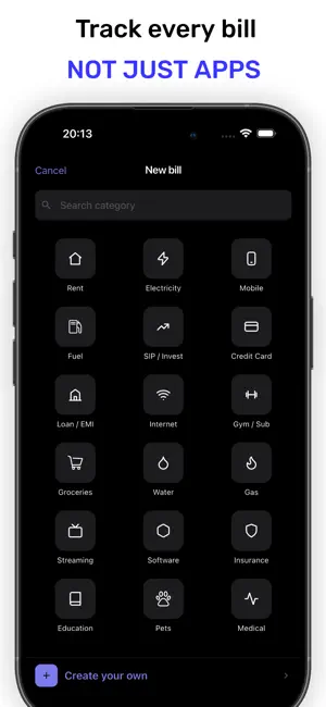 Aside Money: Bill Reminders screenshot 3