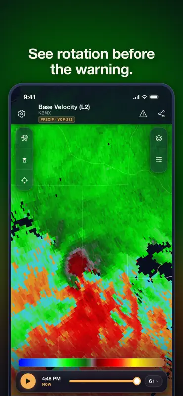 MesoRadar: Storm & Snow Radar screenshot 3 of 10