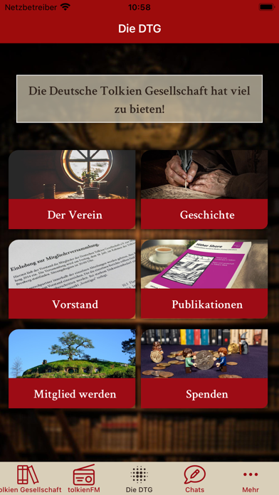 Tolkien Gesellschaft Screenshot