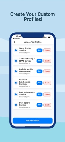 Service Maintenance Tracker screenshot