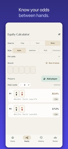 Poker Night: Home Game Ledger iPhone screenshot