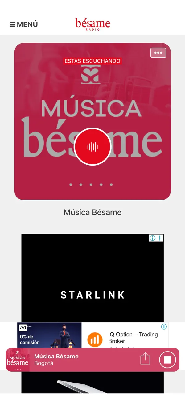 Screenshot #2 pour BésameFM para iPhone