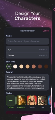 Mirage AI Video Maker screenshot