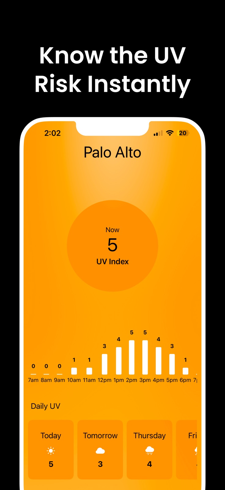 UV Index - Time to Tan iphone screenshot 2