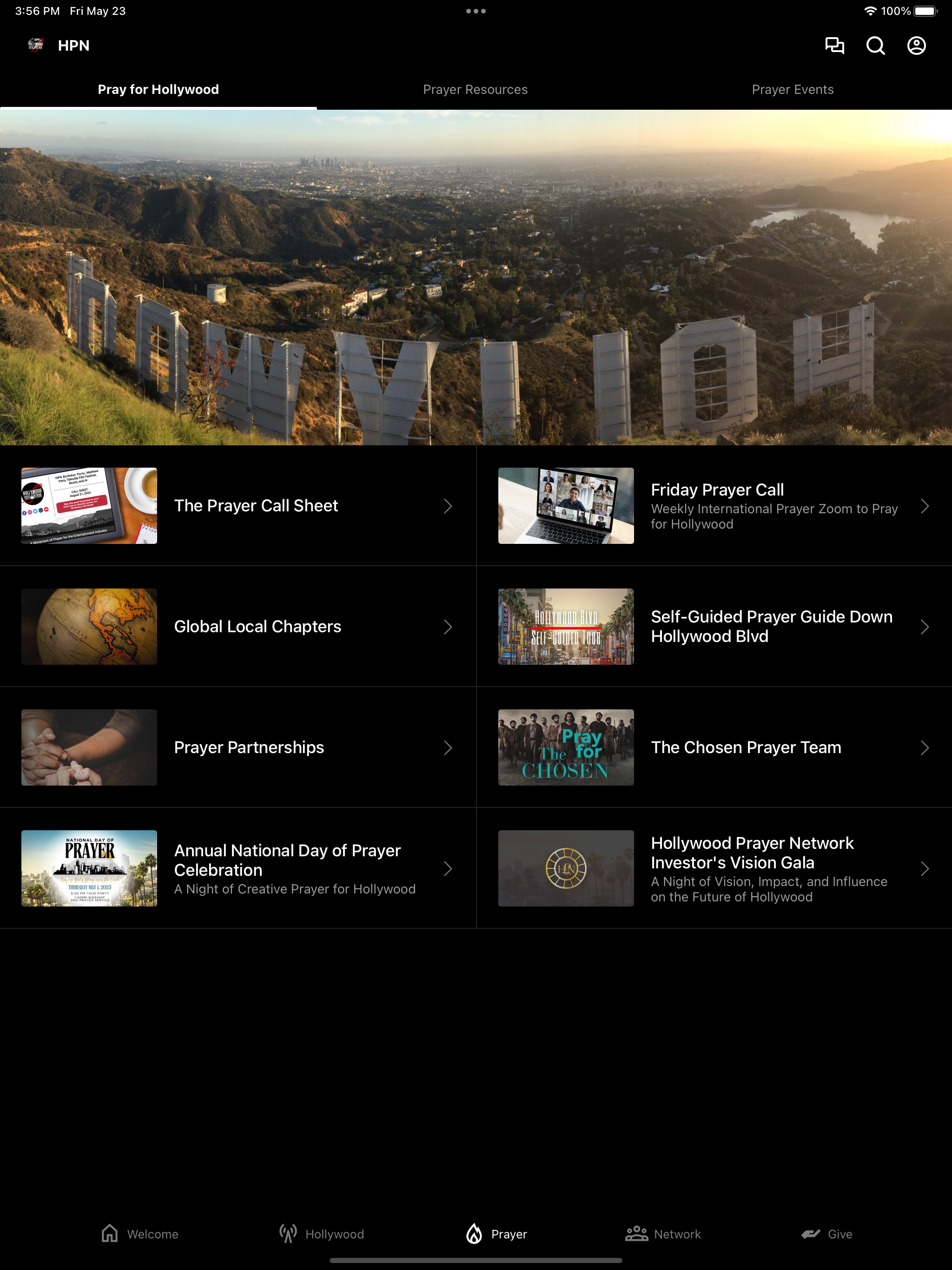 Hollywood Prayer Network screenshot 7
